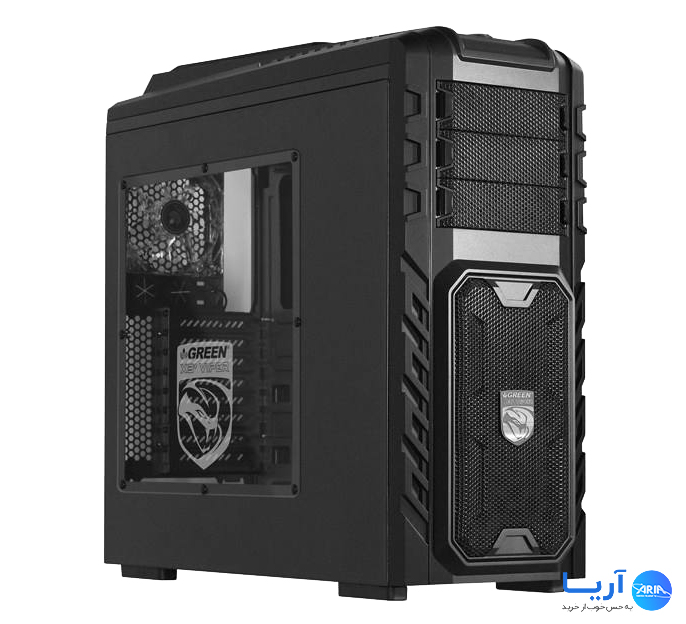 قیمت و خرید کیس کامپیوتر گیمینگ گرین X3 Plus Viper | فروشگاه آریا قیمت و خرید کیس کامپیوتر گیمینگ گرین X3 Plus Viper | فروشگاه آریا